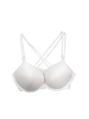 Skims White Convertible padded Strappy T-Shirt Bra - Women Intimates 38DD